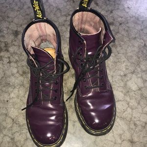 Purple Dr. Martens